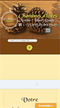 Mobile Screenshot of la-chaumiere-gite-mouthe.com